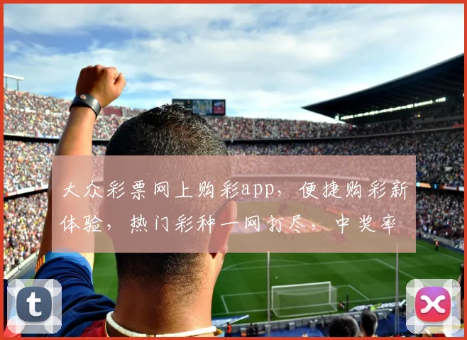 大众彩票网上购彩app，便捷购彩新体验，热门彩种一网打尽，中奖率高，快来体验